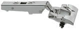 Möbel-Topfband Blum Clip Top 70T3590.TL vernickelt, Eckanschlag, Öffnungswinkel 110°, ohne Feder, Inserta-Montage