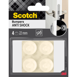 Schutzpuffer 3M weiss rund Ø22mm selbstklebend Art. 134374.0220