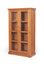 Vetrina 2 Ante Rustica Anta Vetro