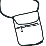 Individueller Brustbeutel