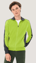 HAKRO 477 SWEATJACKE CONTRAST MIKRALINAR®