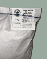 Farm Milled Strong Wholemeal Bread Flour 16 kg