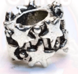 Tibetsilber Bead "Stars"