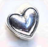 Tibetsilber Bead „Heart"