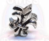 Tibetsilber Bead "Lilie"