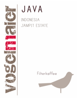 Indonesien, Java "Jampit Estate" - Filter