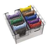 7050 Universal Edelstahl-Aufschiebekamm-Set, Moser, Wahl, Ermilia 3, 6, 10, 13, 16, 19, 22, 25 mm