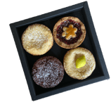 Geschenkpackung Mini-Törtchen