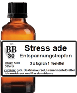 "Stress ade" Tropfen, 50ml, 38%vol