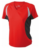 James & Nicholson by Daiber | JN 390 | Damen V-Neck Lauf Shirt