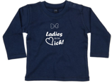 Babywelt | Babybugz | 71.0011 |  BZ11 Baby T-Shirt langarm |  Druck "Ladys Da Bin Ich"