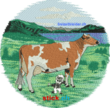 SWL | Rückenstick "Red Holstein"