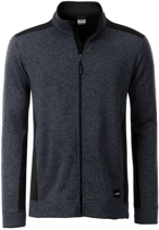 James & Nicholson by Daiber | JN 862 | Herren Workwear Strickfleece Jacke