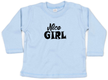 Babywelt | Babybugz | 71.0011 |  BZ11 Baby T-Shirt langarm |  Druck "Nice Girl"
