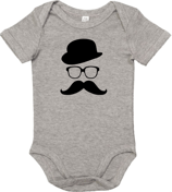 Babywelt | Babybugz | 71.0010 |  BZ10 Baby Body kurzarm |  Druck "Boy Icon"