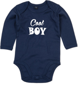 Babywelt | Babybugz | 71.0030 |  BZ30 Baby Body langarm  |  Druck "Cool Boy"