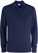 Clique | 028235 | Basic Polo LS Pocket Unisex