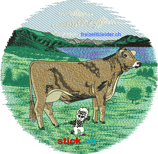 SWL | Rückenstick "Kuh braun ohne Horn1"