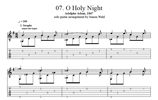 "O Holy Night" Noten (+TABs)