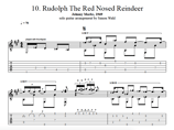 "Rudolph The Red Nosed Reindeer" Noten (+TABs)