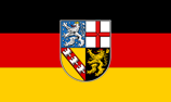 Saarland State Flag