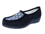 Art. 26 046 Damen-Mok.-Slipper anthrazit