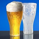 Fussballbecher 0.5l SAN Eichungen bei 0.25l, 0.3l, 0.4l und 0.5l