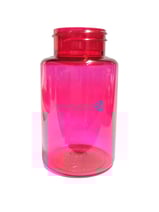 Pastillero de PET rosa 150GR, capsulero de PET