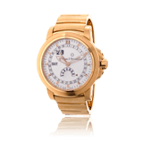 Herrenuhr von Carl E. Bucherer mit einem Armband in Rotgold von der Goldschmiede OBSESSION