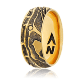 Ringe kaufen für Männer: Schatzring aus Gelbgold 