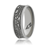 Herrenring in Weissgold aus der Schatzring Kollektion der Goldschmiede OBSESSION Zürich und Wetzikon