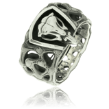 Ring kaufen für Herren: Schädelring aus der Kollektion Mikrokosmos 