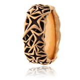 Herrenringe kaufen aus der Milchstrasse-Kollektion: Rotgold 