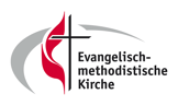 Evangelisch methodistische Kirche logo mit text