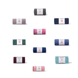 eQua® Mat Towel klein, Farben: Elderberry (hellbraun), Sage Solid (Grün), Acai (rot), Thunder (grau), Midnight (dunkelblau), Moon (Blau), Blue Lotus (Blaugrün)  Moon Tie Dye (blau gemustert), Radiant Tie Dye (rötlich gemustert), Rooibos Tie Dye (rötlich g