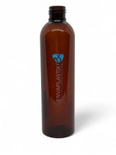Envase boston 250ml PET ámbar, Botella PET ámbar