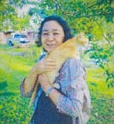 猫のマーマーと暁の家で