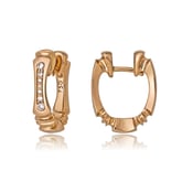 Ohrschmuck zum wenden in Rotgold mit Brillanten, aus der Baby-Gremlin Kollektion der Goldschmiede OBSESSION Zürich und Wetzikon.