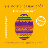www.lapetitepausecrea.com  Activités créatives pour les 6/12 ans. Vacances d'avril.