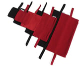 Yoga Sandsäcke Schwarz und Burgundy rot, 4 Größen yogawood 