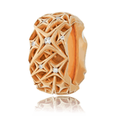 Schmuck Ring in Rotgold mit Brillanten aus der Milchstrasse Kollektion der Goldschmiede OBSESSION Zürich und Wetzikon