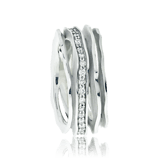 Alliance in Weissgold mit Brillanten aus der Himalaja Kollektion der Goldschmiede OBSESSION Zürich und Wetzikon