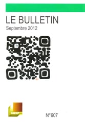Couverture bulletin syndical septembrre  2012