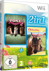 Packshot 2 in 1 Spielesammlung: Pony Friends 2 + Mein Gestüt – Ein Leben für die Pferde