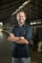 Portret van medewerker BioNatIn in Son en Breugel door Jordy Leenders van Axis Studio.