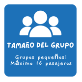 Tamaño del Grupo icon for Luxury Citizen Science Expeditions - Galapagos Shark Diving