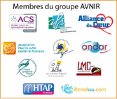 AVNIR LMC FRANCE sondage vaccination leucemie myeloide chronique cancer personne immunodeprinee ANDAR ACS ALLIANCE DU COEUR HTAP RENALOO  