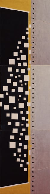 Light of Happiness 2-4   F6×3   318mm×1230mm(3pieces)      Acrylic 2012