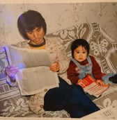 Shoji Koyama mit Sohn Andreas