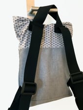 Anja Piffaretti, creative-island.ch, Rucksackdesign, Unikat, Urban Rucksackdesign, Wunschstoff, auf Bestellung